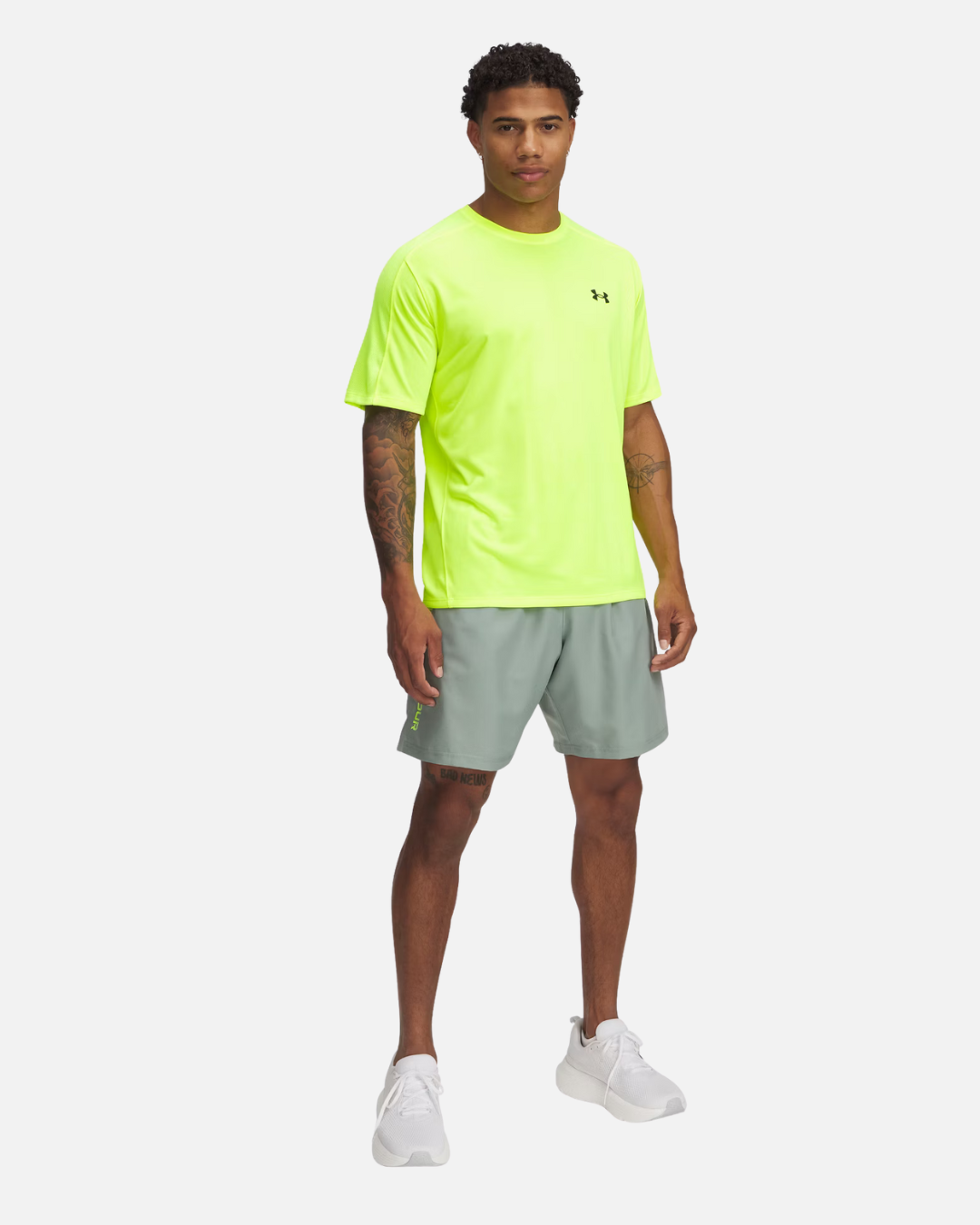 Short Under Amour Tech Wordmark - Vert