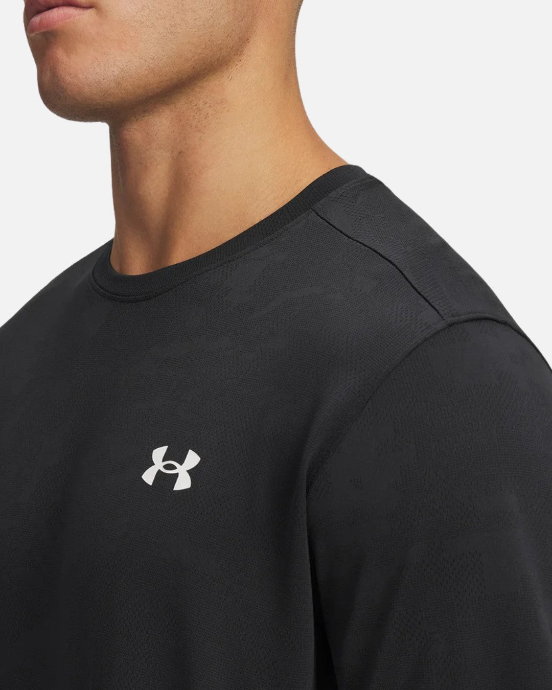 T-shirt Under Armour Tech Vent Jacquard - Noir