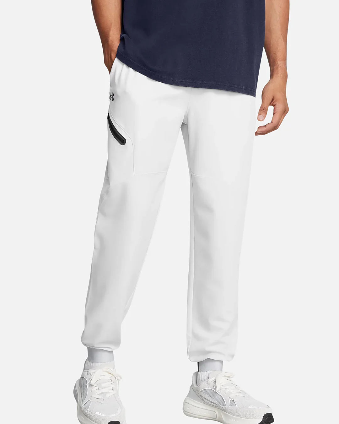 Pantalon Under Armour Running Unstoppable - Blanc