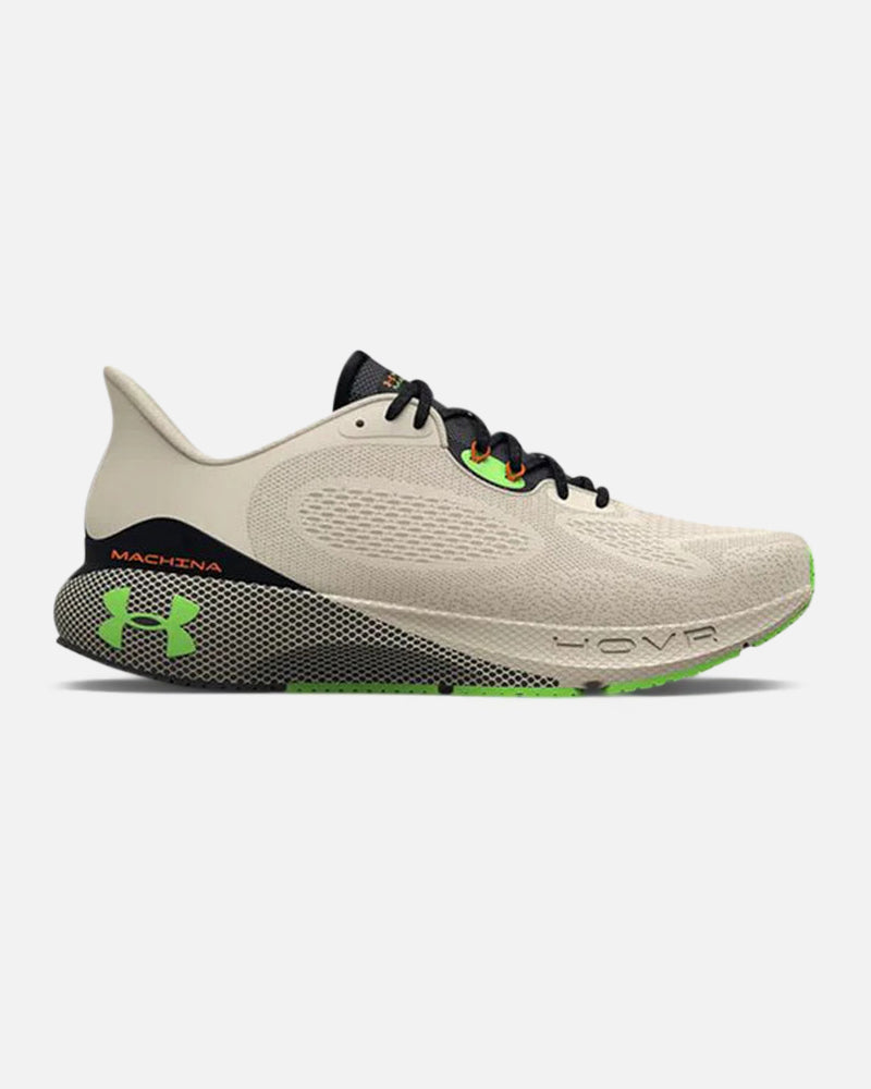 Under Armour UA HOVR Machina 3 - Beige/Noir/Vert