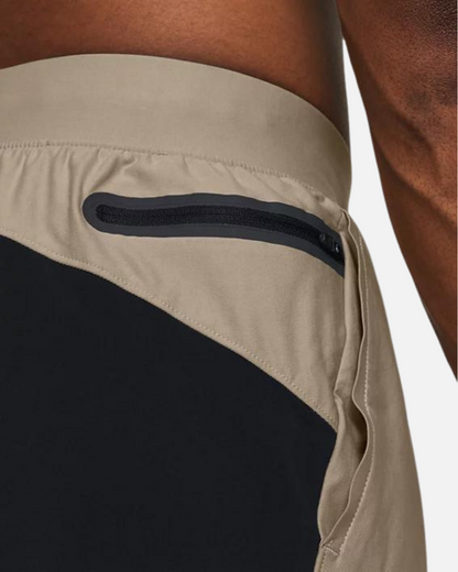 Short Under Armour Vanish Elite Hybrid - Beige/Noir