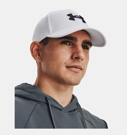Casquette réglable Under Armour Blitzing - Blanc/Noir
