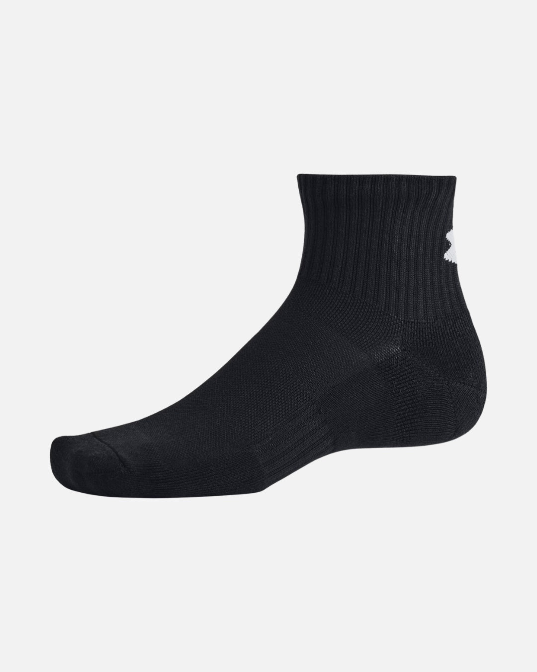 Pack de 3 paires de chaussettes 3/4 Under Armour - Noir