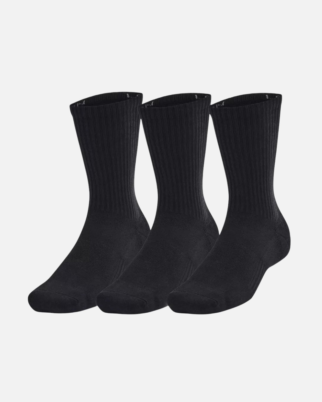 Pack de 3 paires des chaussettes longues Under Armour - Noir