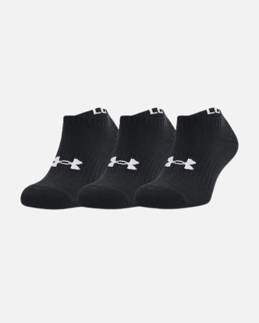 Pack de 3 paires des socquettes Under Armour - Noir
