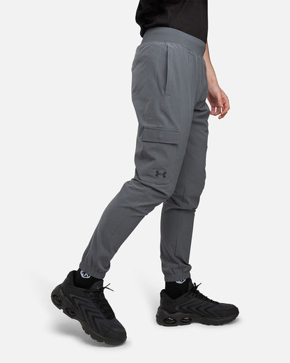 Pantalon Under Armour Running Stretch Woven - Gris/Noir