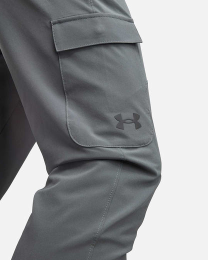 Pantalon Under Armour Running Stretch Woven - Gris/Noir
