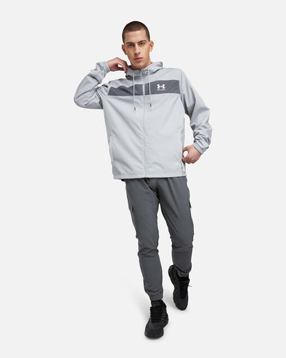 Pantalon Under Armour Running Stretch Woven - Gris/Noir