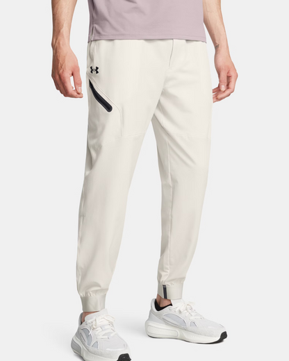 Pantalon Under Armour Running Unstoppable - Crème