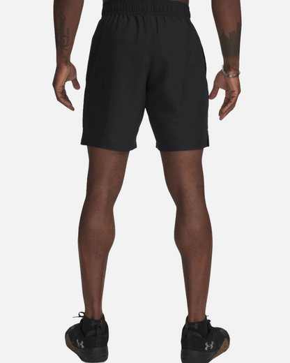 Short Under Amour Tech  Wordmark - Noir/Orange