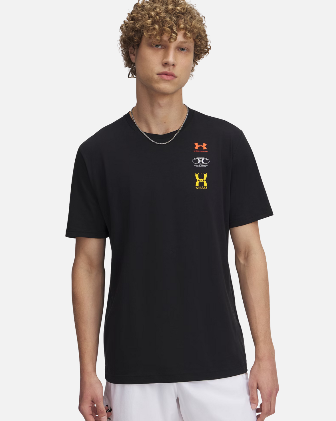 T-shirt Under Armour Evol Logo - Noir