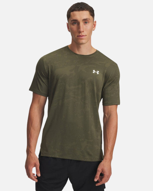 T-shirt Under Armour Tech Vent Jacquard - Kaki