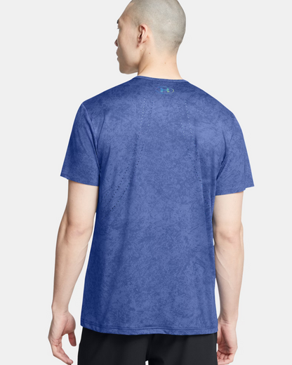T-shirt Under Armour Running Vanish Elite - Bleu