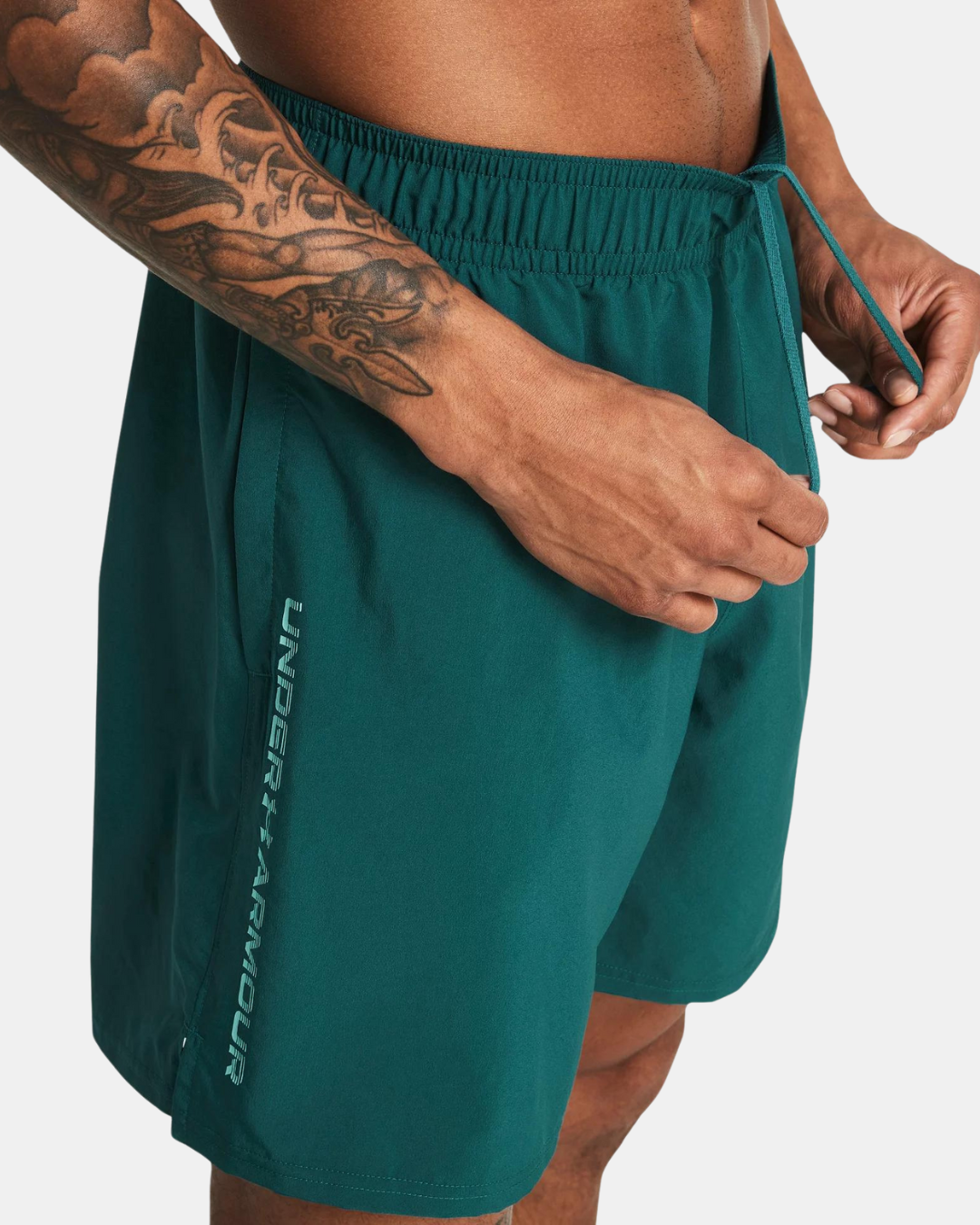 Short Under Armour Woven Wordmark - Vert