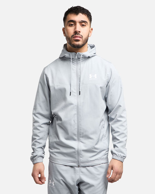 Veste Under Armour Running Rival Woven - Gris