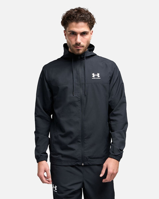 Veste Under Armour Running Rival Woven - Noir
