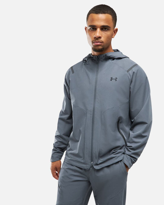 Veste Under Armour Running Unstoppable Left Chest - Gris